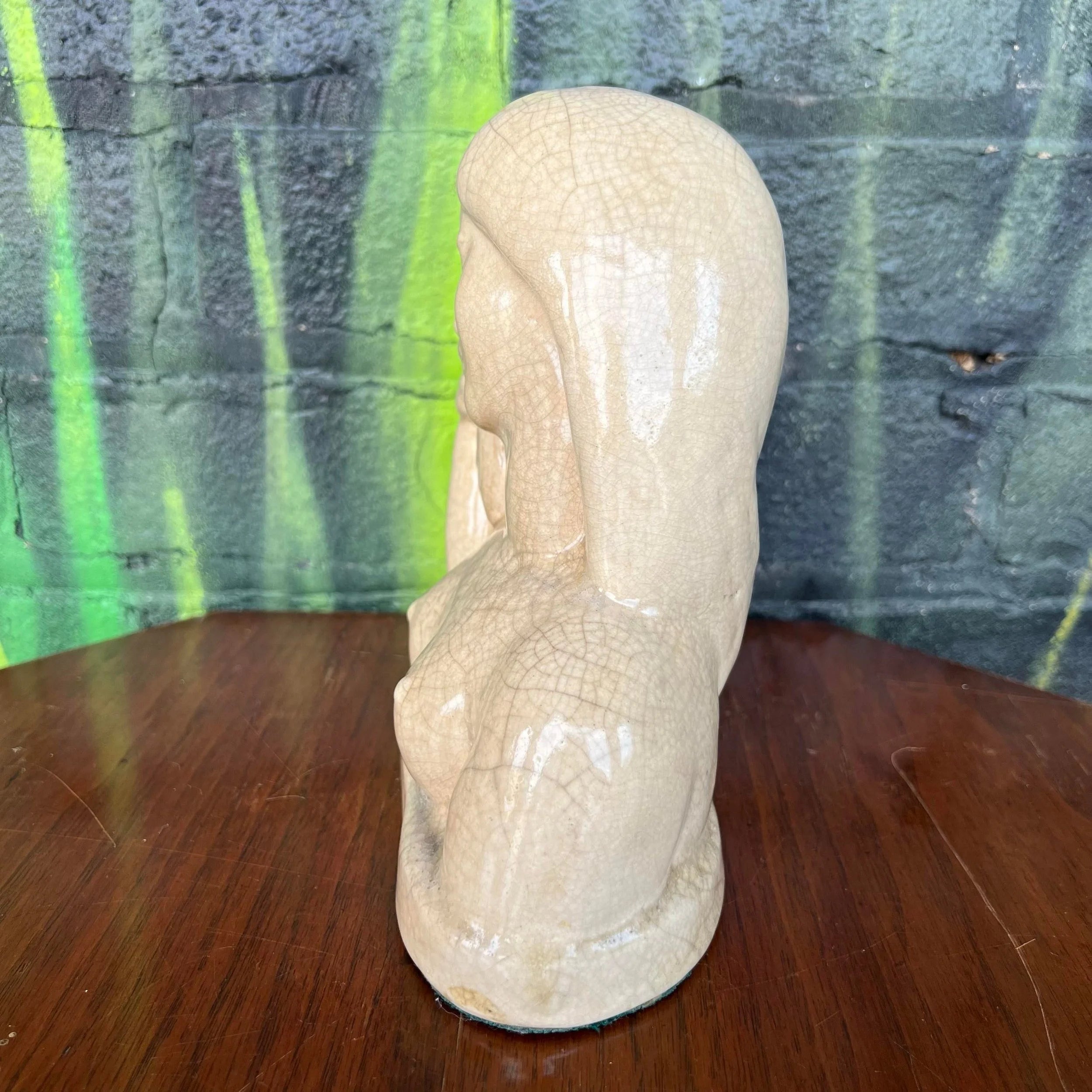 Walter a Sinz n.e. Dyer Ceramic Figure Art Deco Woman