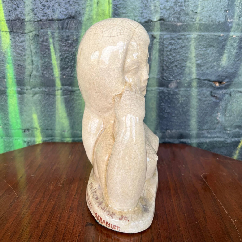 Walter a Sinz n.e. Dyer Ceramic Figure Art Deco Woman