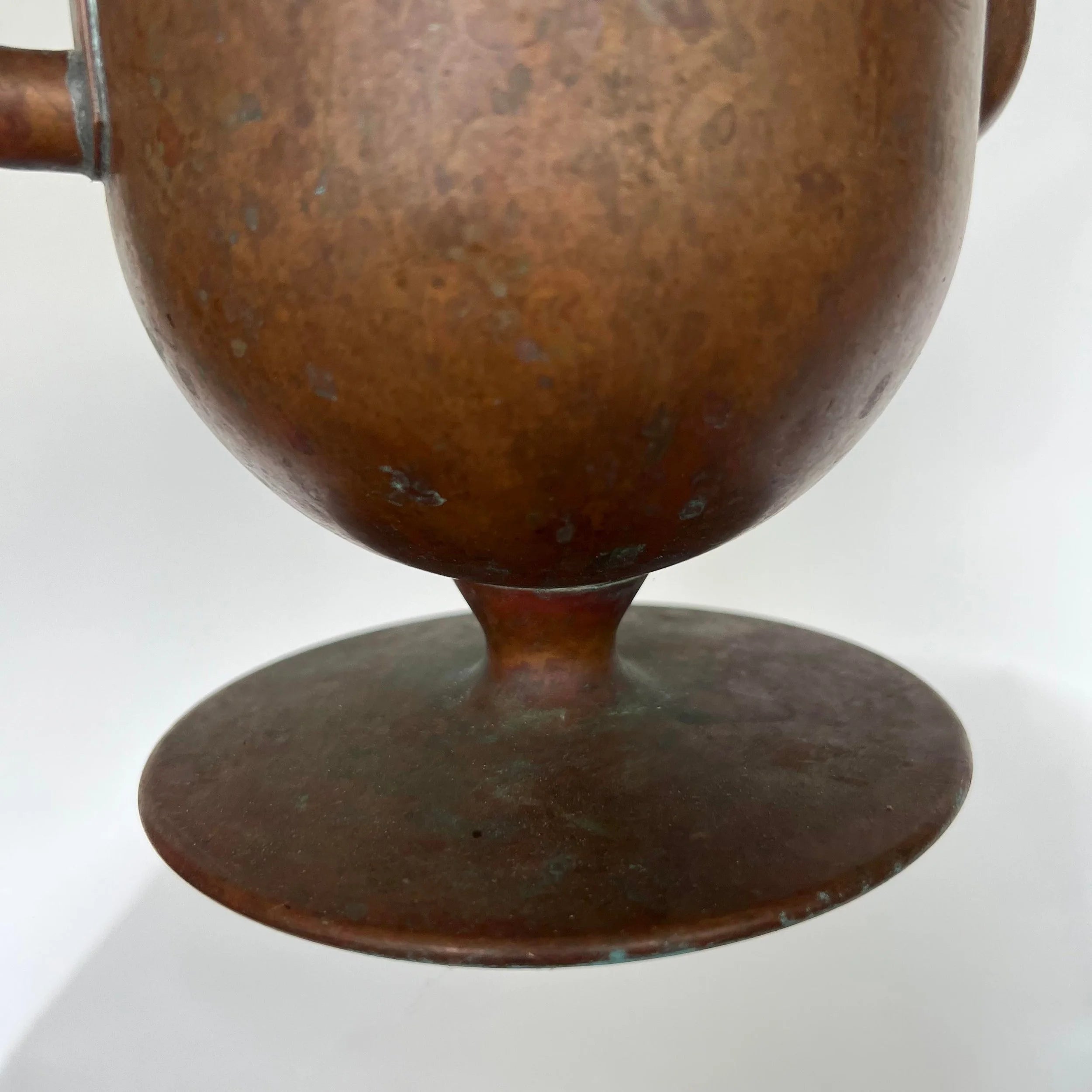 Walter Van Nessen Brass Water Pitcher