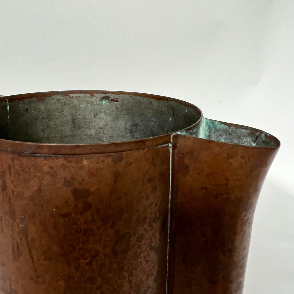 Walter Van Nessen Brass Water Pitcher