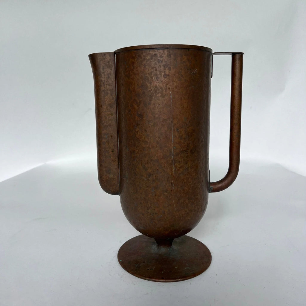 Walter Van Nessen Brass Water Pitcher