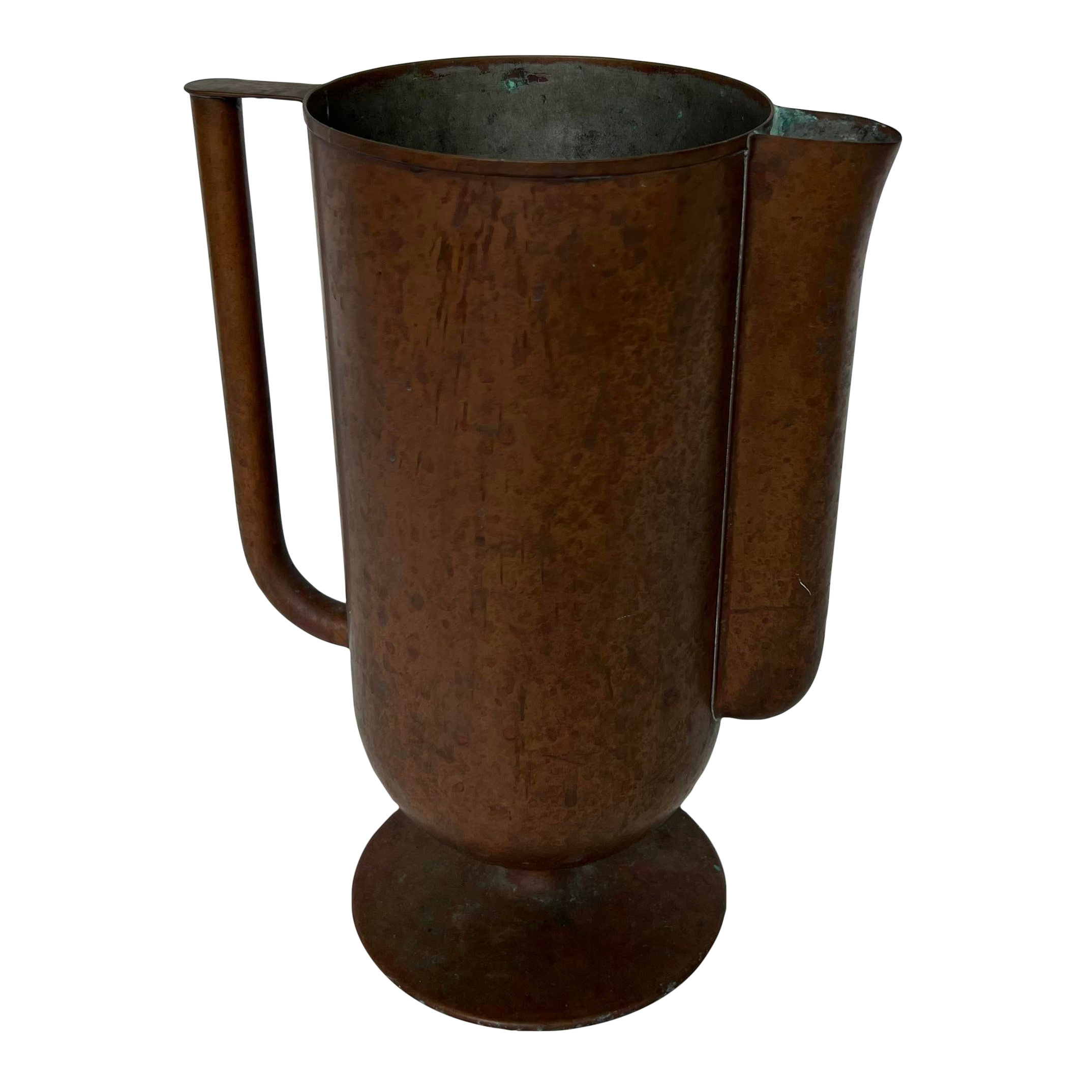 Walter Van Nessen Brass Water Pitcher