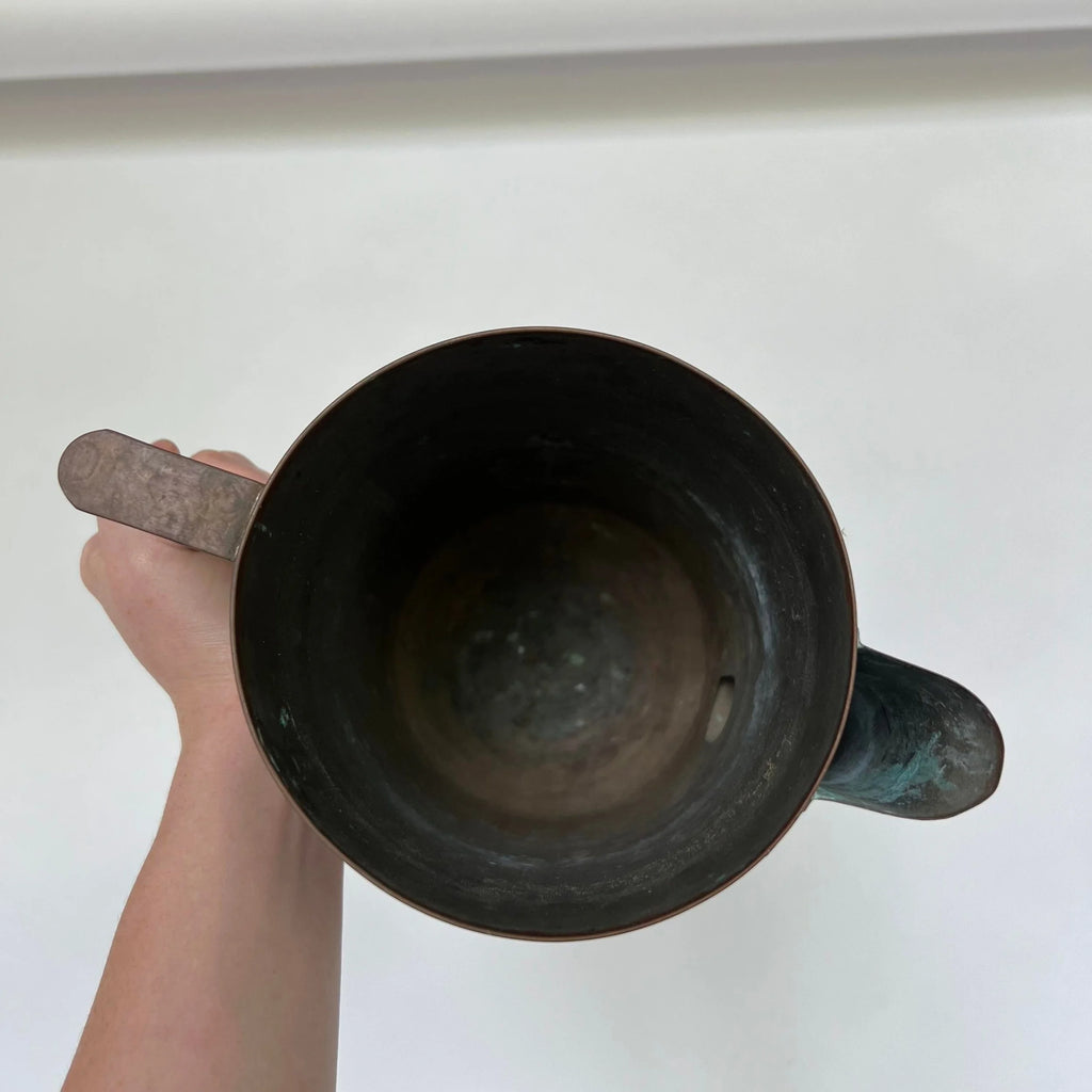 Walter Van Nessen Brass Water Pitcher