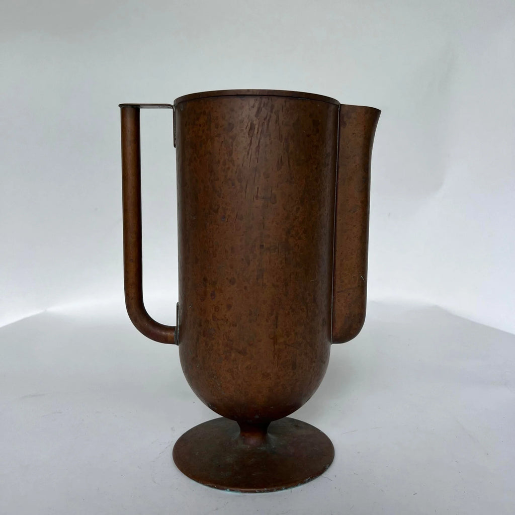 Walter Van Nessen Brass Water Pitcher