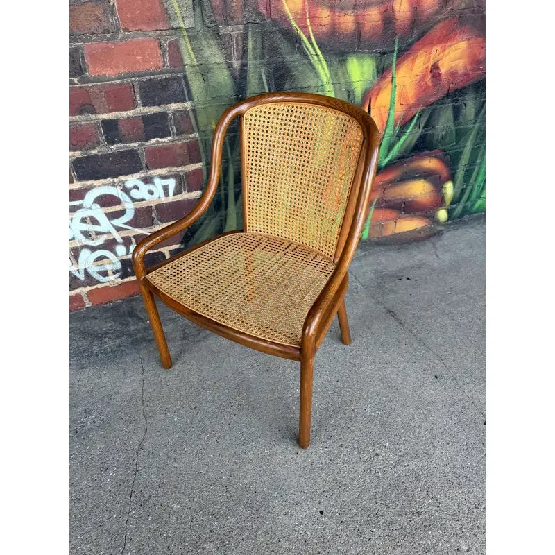 Ward Bennett for Brickel Associates Oak Armchair
