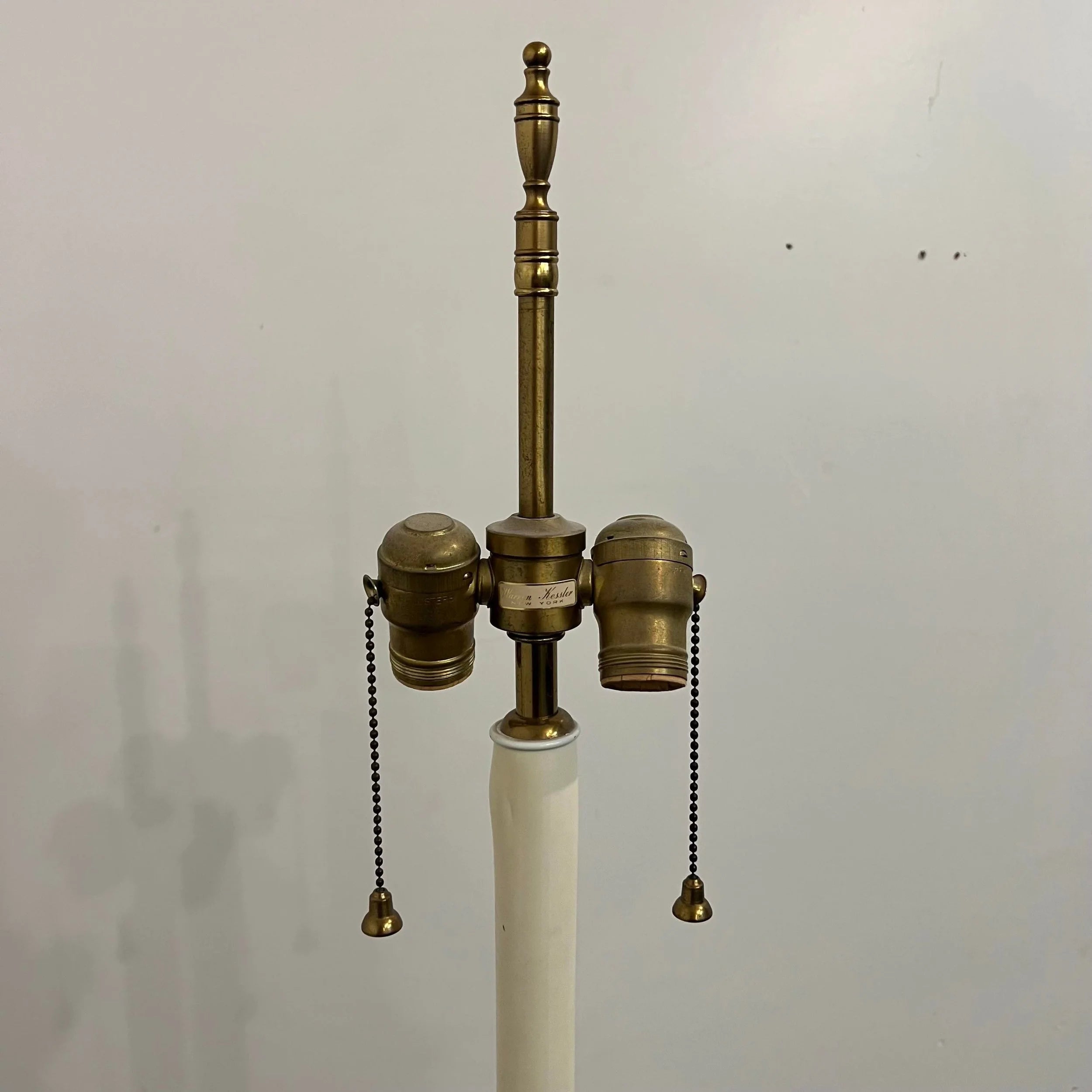 Warren Kessler Brass Floor Lamp
