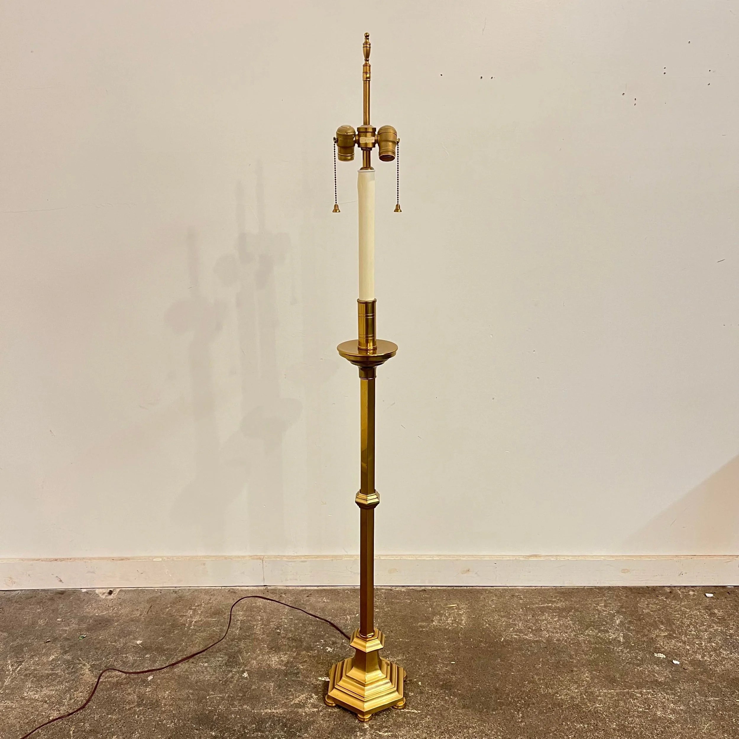 Warren Kessler Brass Floor Lamp