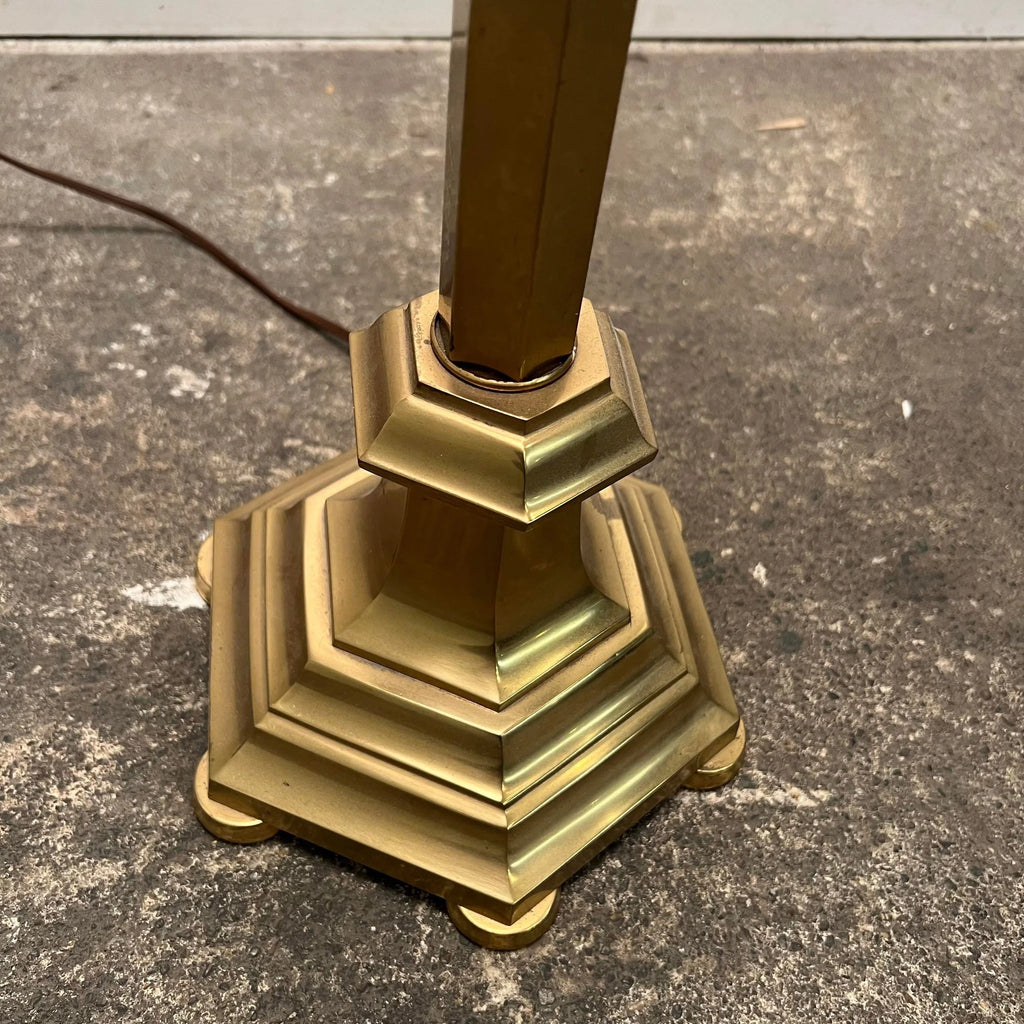 Warren Kessler Brass Floor Lamp