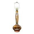 Wayne Husted for Blenko 5815 Jonquil Lemon Glass Table Lamp Mid-Century Modern