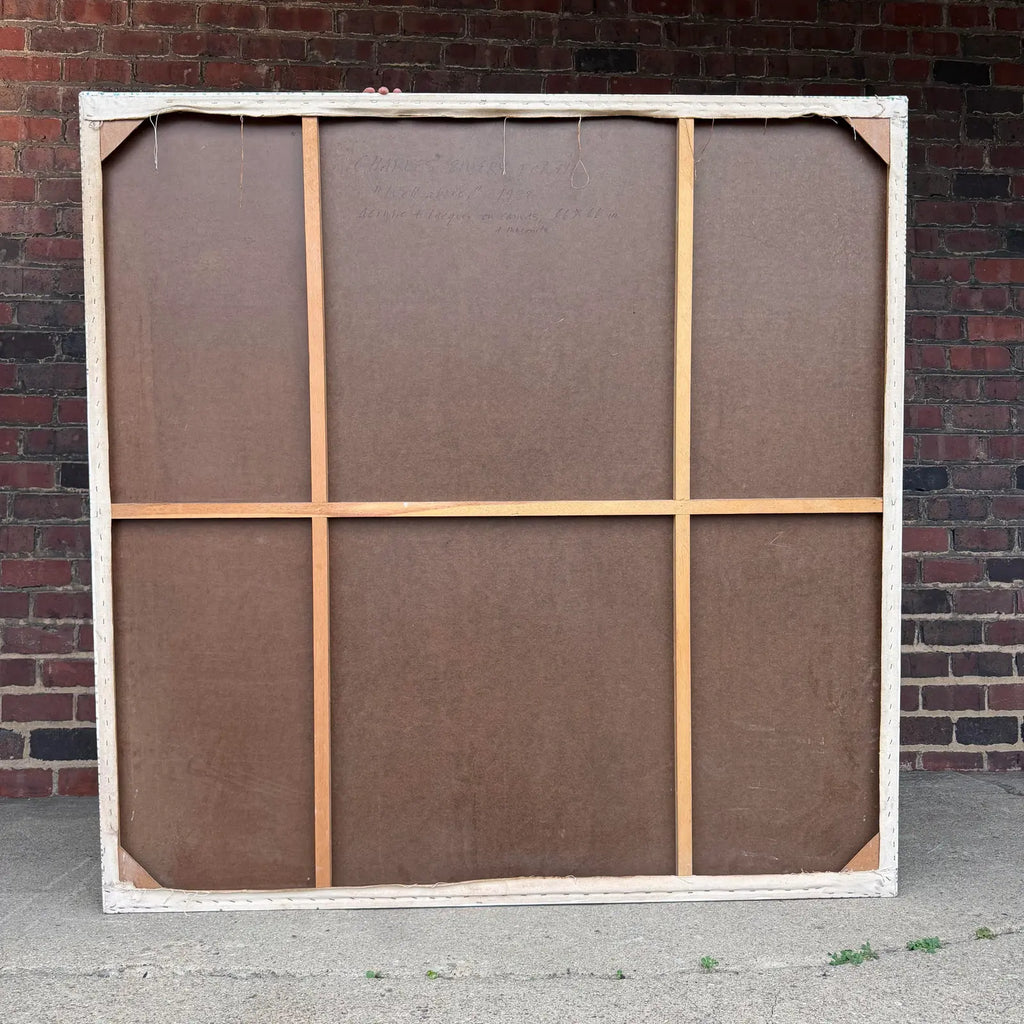 “Well Above” 1982 Charles Emery Powell Abstract Painting