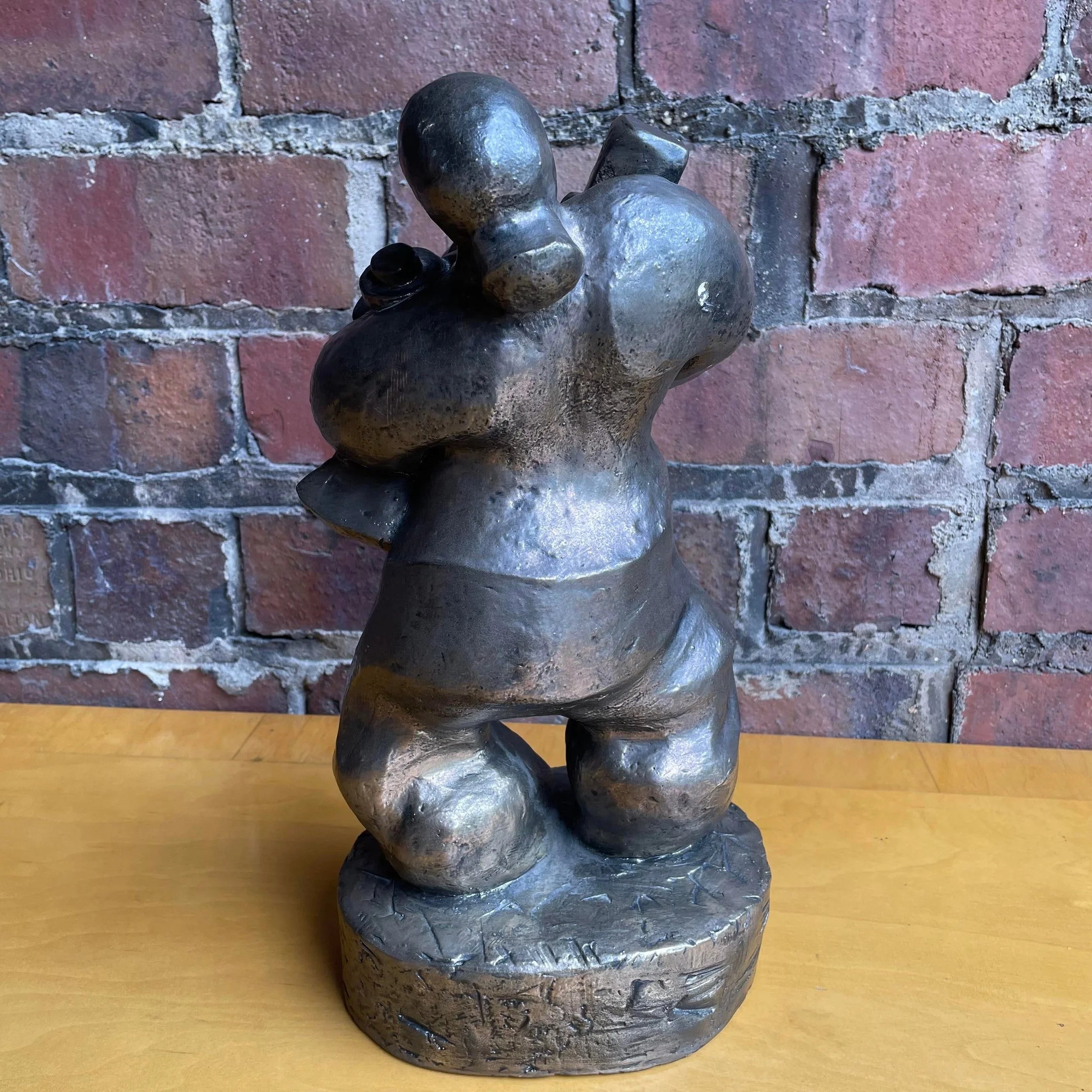 Woman Carrying Items Sculpture by Carole Shultz 1974 83/250