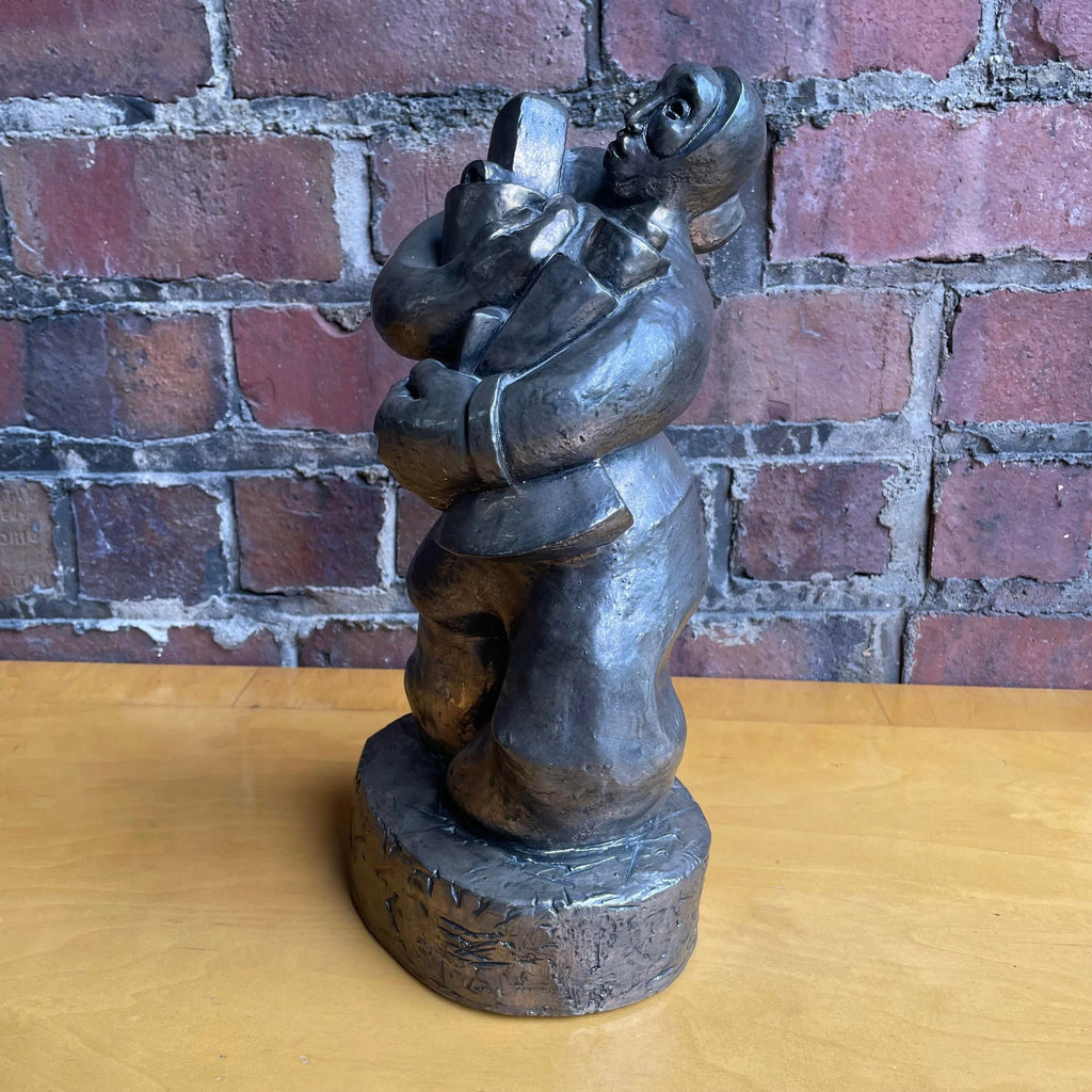Woman Carrying Items Sculpture by Carole Shultz 1974 83/250