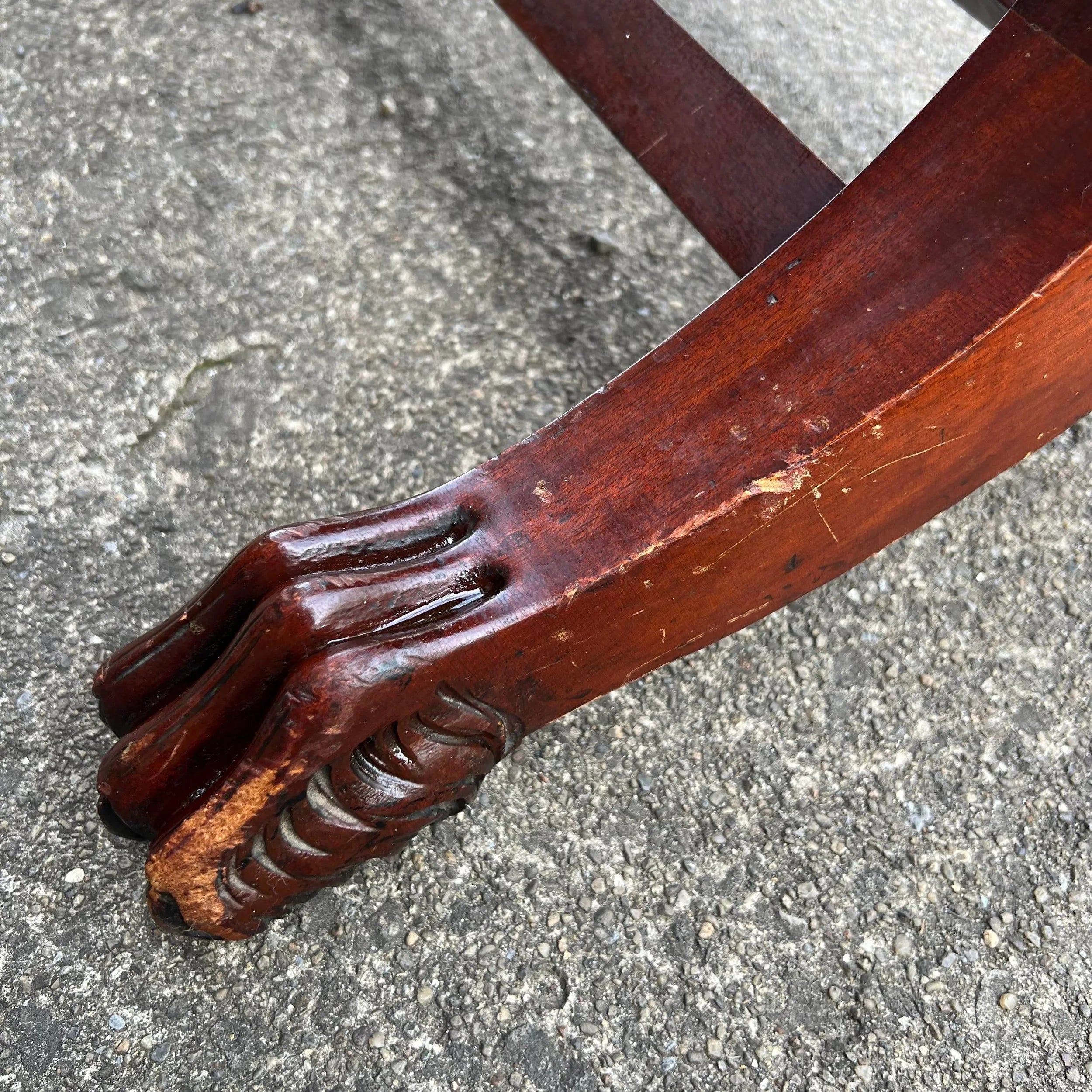 Wooden Cheval Mirror